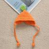 Cute Mini Knitted Hats Candy Color Casual Wear Hat Cartoon Animal Doll Hat  for Skirt