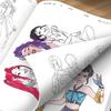 Kpop Demon Hunters Anime Coloring Book, Cute Line Art Drawing Book for Kids, Ideal Gift for Fans