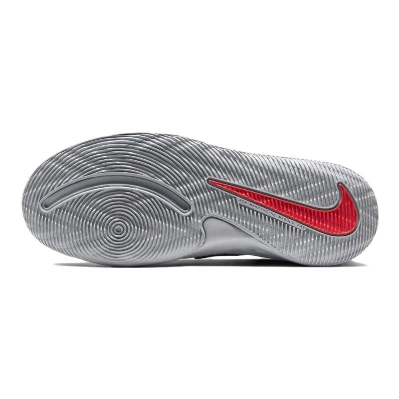 Nike Team Hustle Удобные Нескользящие Амортизирующие Прочные Детские Повседневные Кроссовки Детские Повседневные Кроссовки Серые CU1519-001