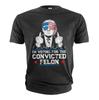 Donald Trump Support Shirt Voting For Convicted Felon Tee Shirt Political Shirts
