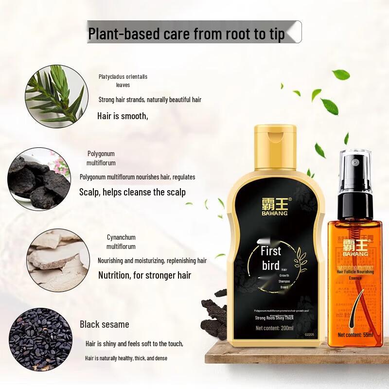 Bawang Anti-Hair Loss & Hair Growth Shampoo with Serum