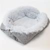 Puppy Cushion Thickened Warm Cat Bed Soft Foldable Cat Nest Mat Comfortable Pet Kennel Autumn Winter