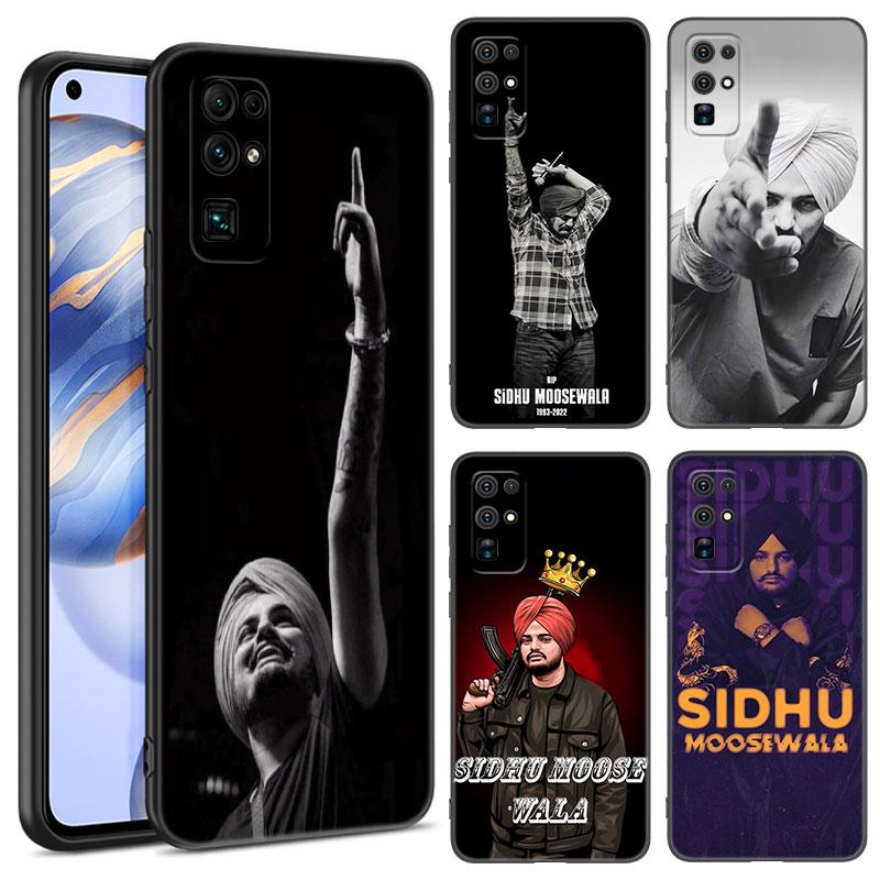 Черный чехол для телефона Sidhu Moose Wala для Honor 70 90 Lite X40 GT X50 i X5 Plus X6A X6S X7A X8A X8B X6 X7 X8 X9 4G X9A X9B 5G
