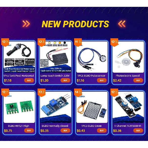 EGBO ENS160+AHT21 CARBON Dioxide CO2 eCO2 TVOC Air Quality And Temperature And Humidity Sensor Replace CCS811 For Arduino