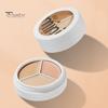 3 цвета, палитра консилеров, натуральные пятна, темные круги, акне, полное покрытие, длительный увлажняющий матовый тональный крем
