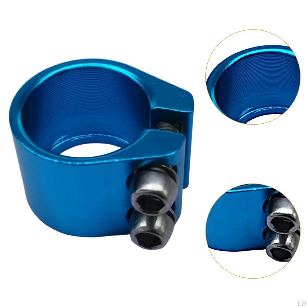 Подседельный хомут 28,6 мм Надежный сменный аксессуар Легкий зажим-фиксатор Подседельный штырь для шоссейного велосипеда