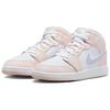 Детские кроссовки Air Jordan 1 Mid GS Pink Wash Violet-Frost White FD8780-601