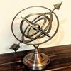 Brass Celestial Globe Large Size  Armillary Globe Showpiece  Handmade Brass Armillary Sphere Map   Nautical Decor, Brass Decor