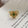 Princess On The Run, Enamel Dripping Oil, Pink Butterfly Ring, Female Niche High-End Sense, Medieval Stacked Index Finger Ring