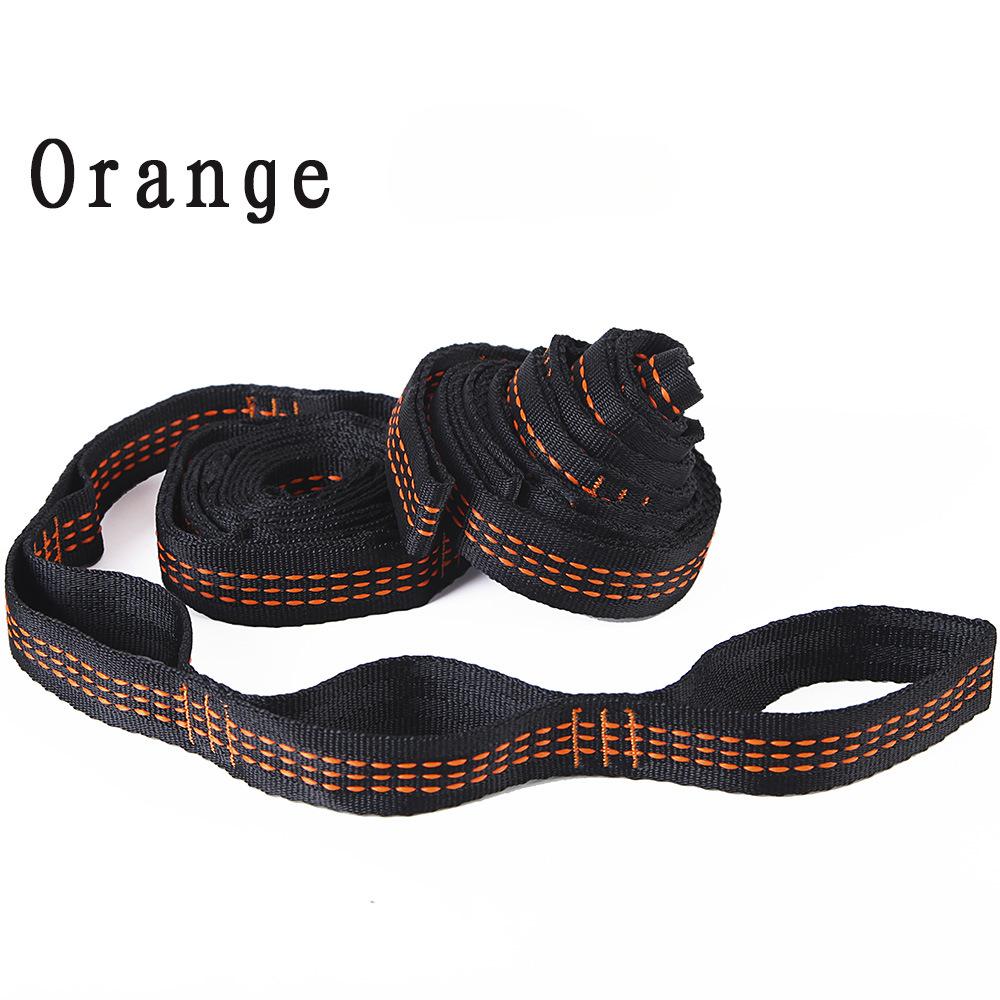 Outdoor Hammock Strap High-Strength Polyester Tree Strap Tree Rope Chrysanthemum Rope Simple and Convenient Strong Load Bearing
