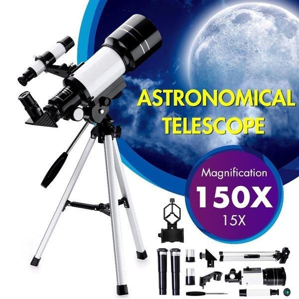 F30070M 150X 70 мм апертура 300 мм астрономический рефрактор астрономический телескоп штатив искатель - портативный дорожный телескоп