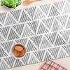 Stylish and Durable Glass Boards with Geometric Shapes Print 2x40x52 cm
