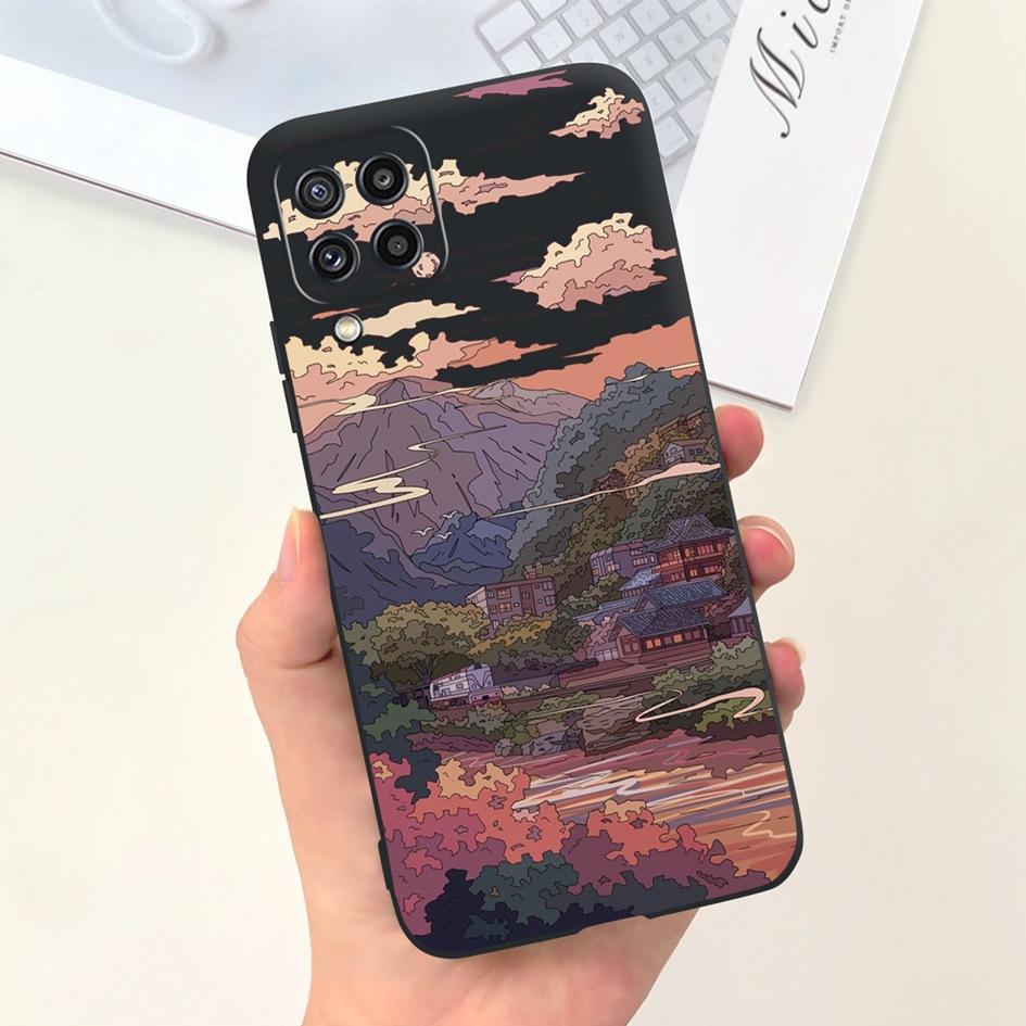 Для Samsung M32 4G Чехол M325 SM-M325F Обложка Милый Астронавт Утка Кошка Телефон Мягкий Funda на Samsung Galaxy M32 Бампер M 32 Защитник