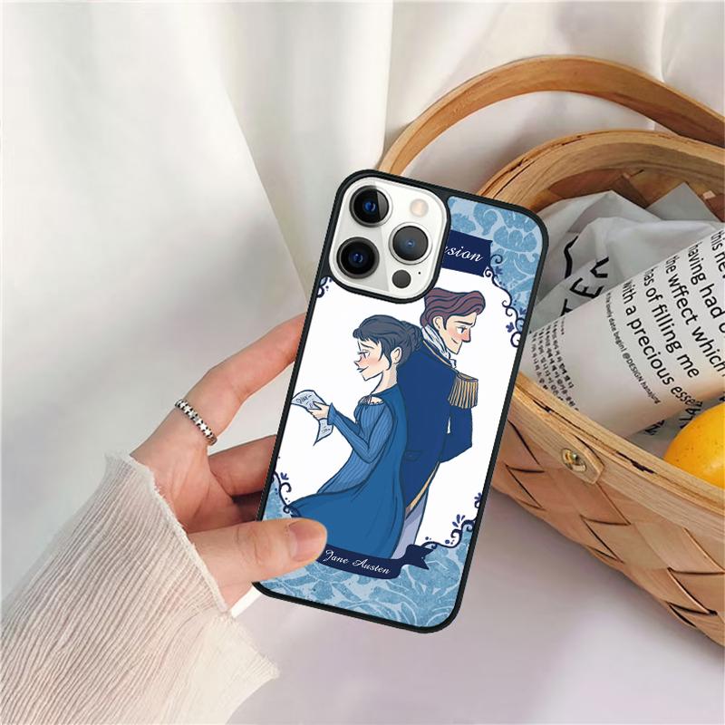 Чехол-книга Джейн Остин Чехол для телефона для iPhone 17 Air 16 15 14 11 12 13 Pro MAX Plus coque Чехол-оболочка