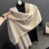 New Style Imitation Cashmere Scarf for Women Winter Korean Version Versatile Thickened Double Sided Student Windproof Scarf Air Conditioning Shawl