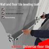 Инструмент для выравнивания плитки: Складной выравниватель напольной плитки и горизонтальный уровень с автоматическими граблями для песка и золы
