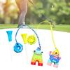 Anti Lost Plastic Golf Tee Hanger Cartoon Golf Tee Ring with Strap Tee Loss Prevention Golf Accessories for Men Women Golfer Gifts