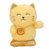 Stuffed Plush Lucky Cat Ornament With Necklace Lucky Cat Stuffed Doll  Christmas