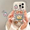 Силиконовый чехол Zhitai Cartoon для iPhone 14 Pro и Huawei P60 — новая модель с воздушной подушкой