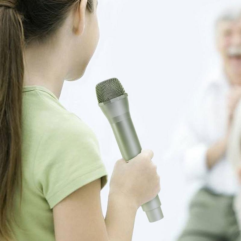 Микрофон Детский Для Игрушечных Микрофонов Реквизит Игра Понарошку Вечеринка Игрушечный Реквизит Караоке Взрослые Поддельный Микрофон Костюм