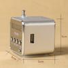 Portable TD V26 Digital Radio Speaker Mini FM Radio Receiver with LCD Stereo Speaker Support Micro