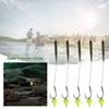 5pcs Pesca Fishing Hair Rigs Hook Ready Made Carp Rigs Fishing Lure  Fishing Tackle