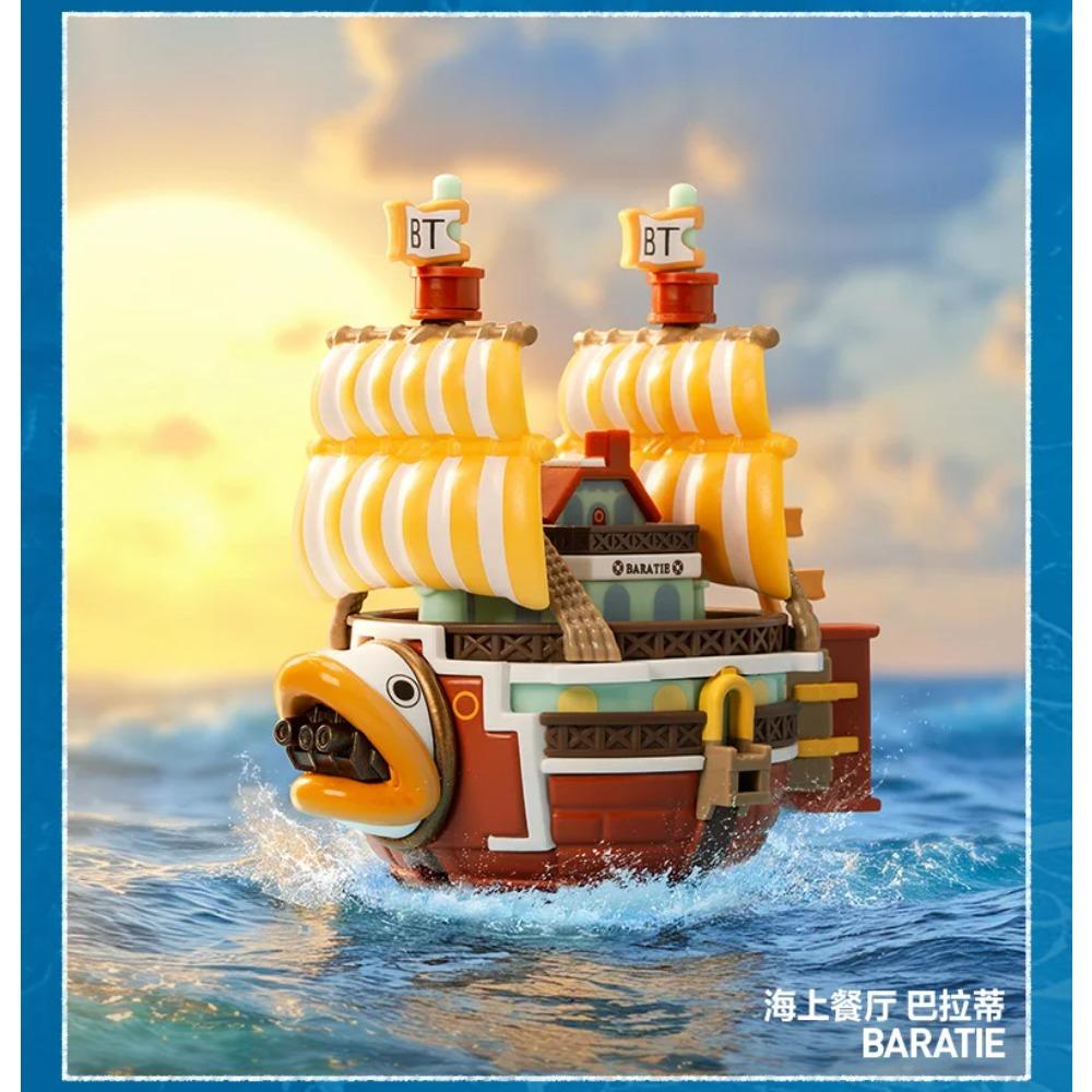 POP MART One Piece Тысячелетний Сокол Серия Великого Маршрута Коллекционная Модель Модного Аниме Транспорта Для Фанатов Аниме И Коллекционеров
