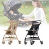 Versatile Collapsible Pocket Stroller Easy To Use Lightweight Child Carrier In Two Colors