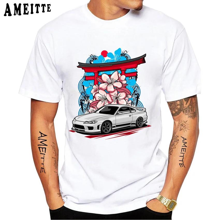Schassis Silvia S15 Silvia S13 Sr20 Powered Classic Tshirt Silvia S14 Kouki Vs Zenki Style T Shirt Unisex Men Hip Hop Tees Boy