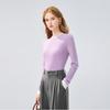 Women's Faux Two-Piece Wool Blend Knit Top
