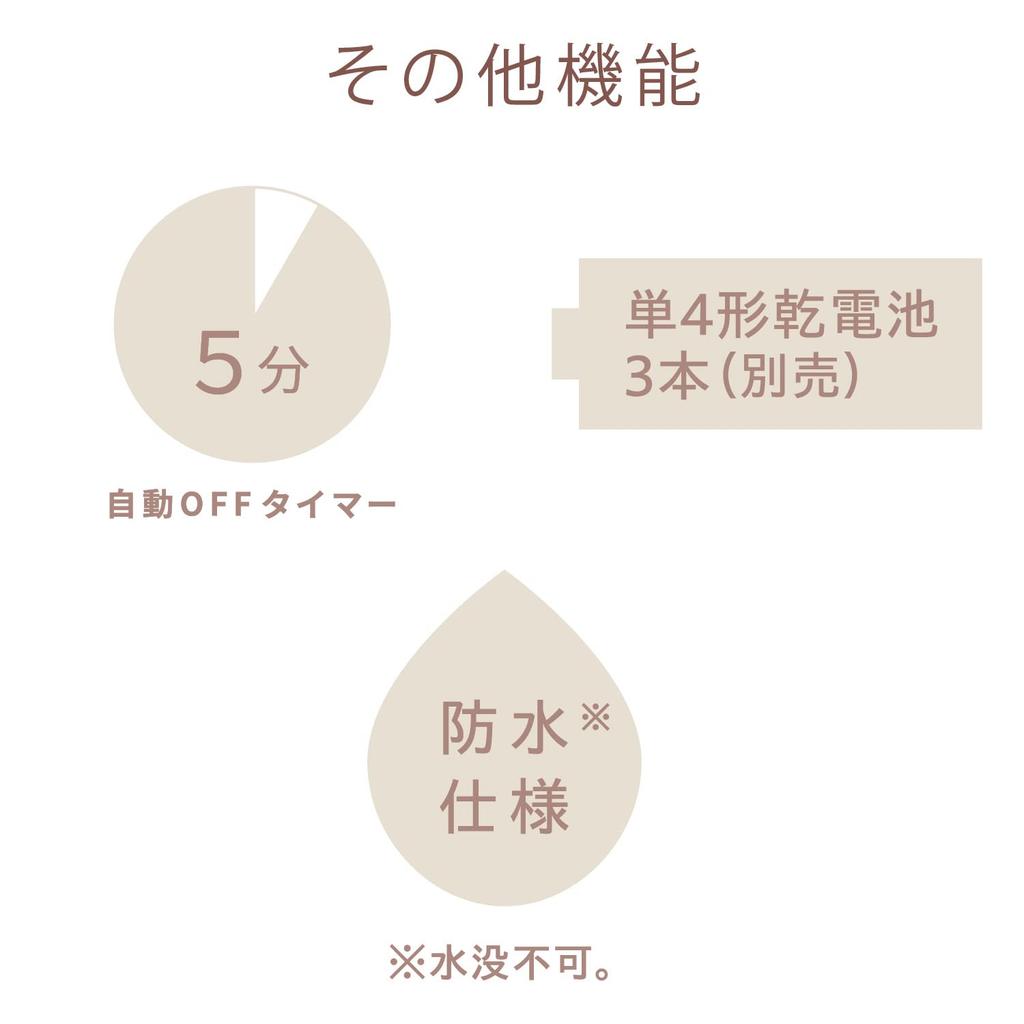 Atex Handy Massager Плечо Талия Подошва Lourdes Handy Massager Ослабляющая палочка Теплый Серый AX-HPL113gr