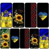 For Samsung Galaxy S24 S23 iPhone 15 14 Xiaomi Redmi Note 13 12 11 8 Plus 10 9 Pro Max X XR Phone Case Flag Ukraine OPPO A15 S22 13C 12C Huawei Cover