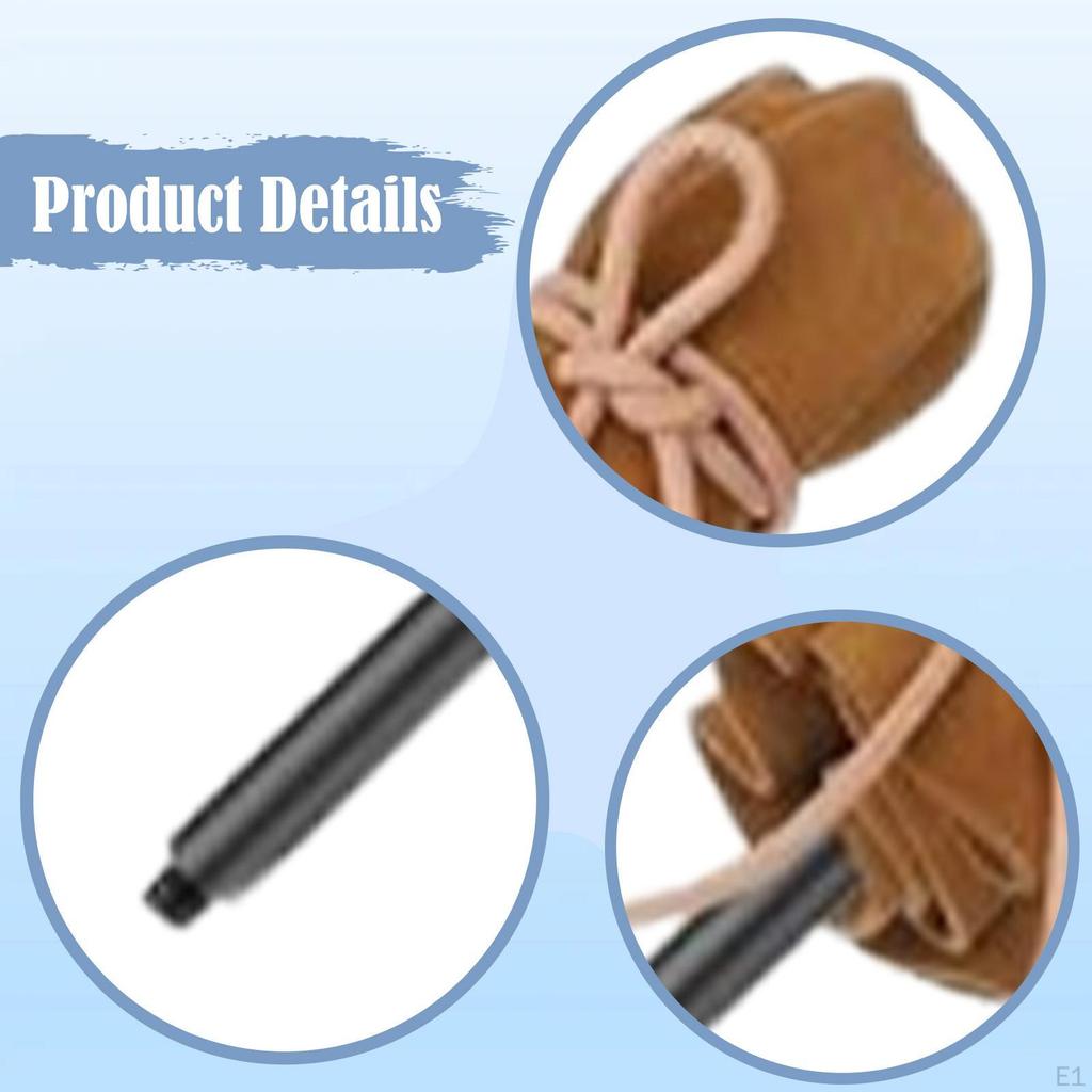 Mahl Rod for Artists Artist Hand Rest Professional Portable Aluminum with Artificial Leather