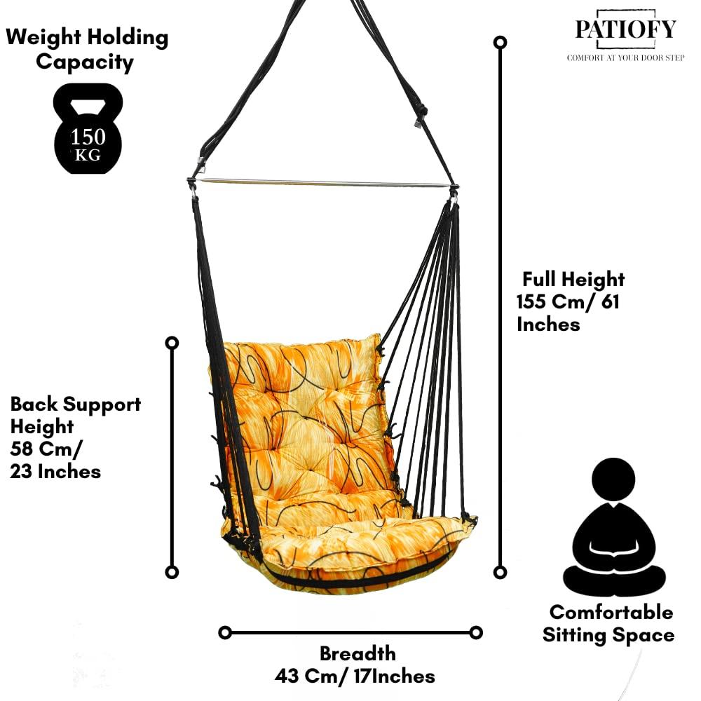 Качели для балкона / Взрослые / Качели-гамак / Подходит для дома и улицы