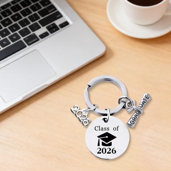 Выпускной брелок 2026 года Выпускники средней школы и колледжа Значимый выпускной брелок для нее и для него Выпускное украшение