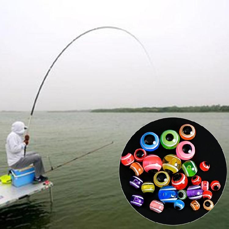 100Pcs/box Fish Eyes Bead Freshwater Lures Eyes Freshwater Fishing Lures Baits