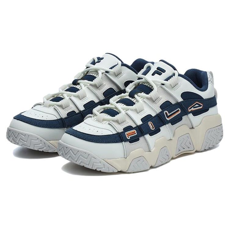 Fila Fusion Buster Fashion Универсальные низкие мужские кроссовки для баскетбола Белый Синий T12M313201FVM