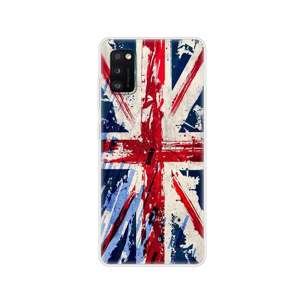 Чехол для Samsung Galaxy A41, 6,1 дюйма, Мягкая силиконовая задняя крышка для телефона Samsung A41, чехол GalaxyA41 A 41 A415 SM-A415fzwmser, бампер