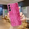 Luxury Soft Case For Samsung Galaxy Note 20 Ultra 10 Plus 8 9 S22 S20 Fe S21 Note10 Lite Phone Cover Gg Snake Skin Pattern Funda