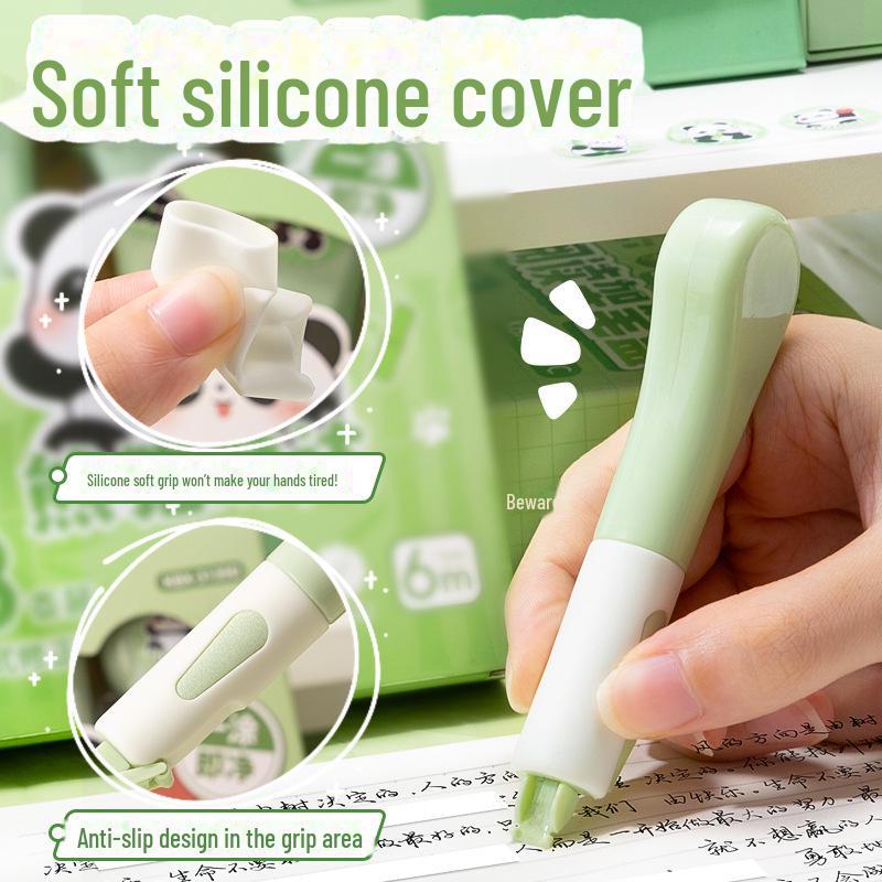 Корректирующая лента Kaba Bear Student Pen-Grip - мягкая, нескользящая, силикон, большой емкости 6 м