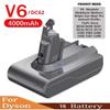 6000 мАч подходит для аккумулятора серии Dyson V6 V7 V8 V10 V11 DC31A DC34B SV03 DC62 SV10 SV11 SV12 SV14 SV15 пылесоса