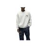 Kith Ss25 Flight Logo Nelson Comfortable Versatile Pullover Crewneck Sweatshirt Men Sweatshirt Light-Stone-Grey KHM033305-002