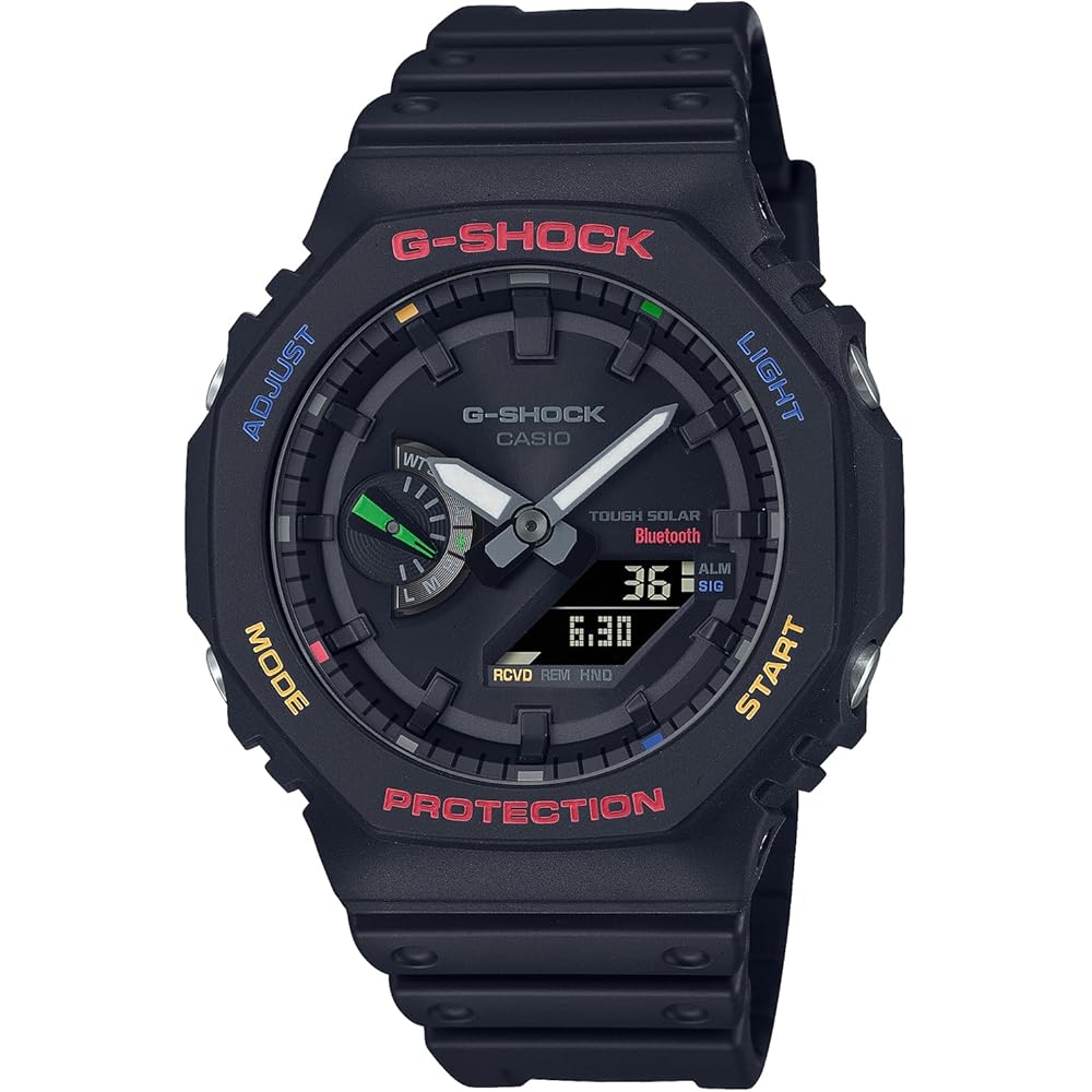 Мужские часы Casio G-Shock GA-B2100FC-1AJF Черные Прочный Дизайн Водонепроницаемые