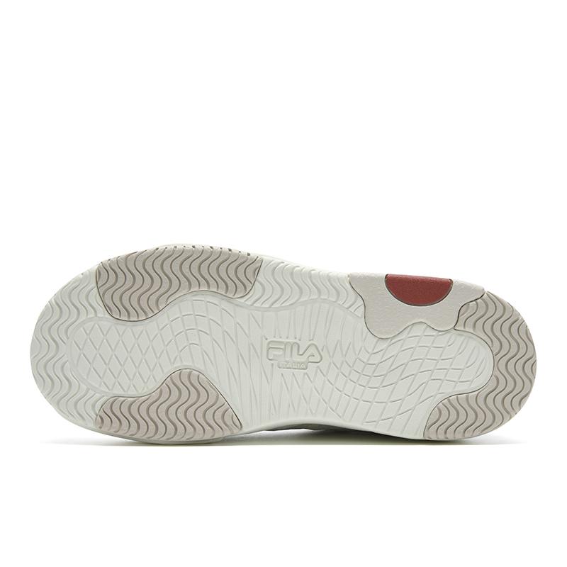 FILA OMELETTE Skateboard Shoes Women's Low top Bright Gray/Ice Cream Green F12W542208FLI