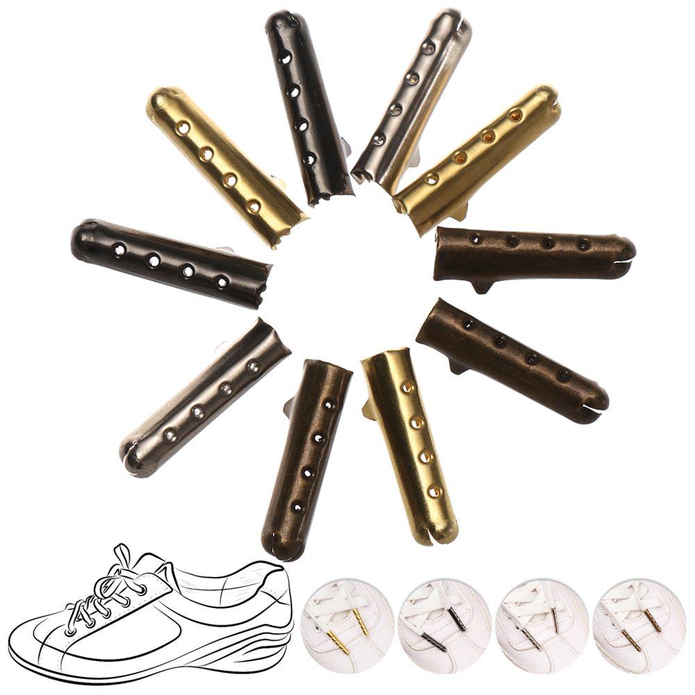 DIY Unsex шнурки пуля наконечник наконечник шнурка головка шнурки ремонт концов замена