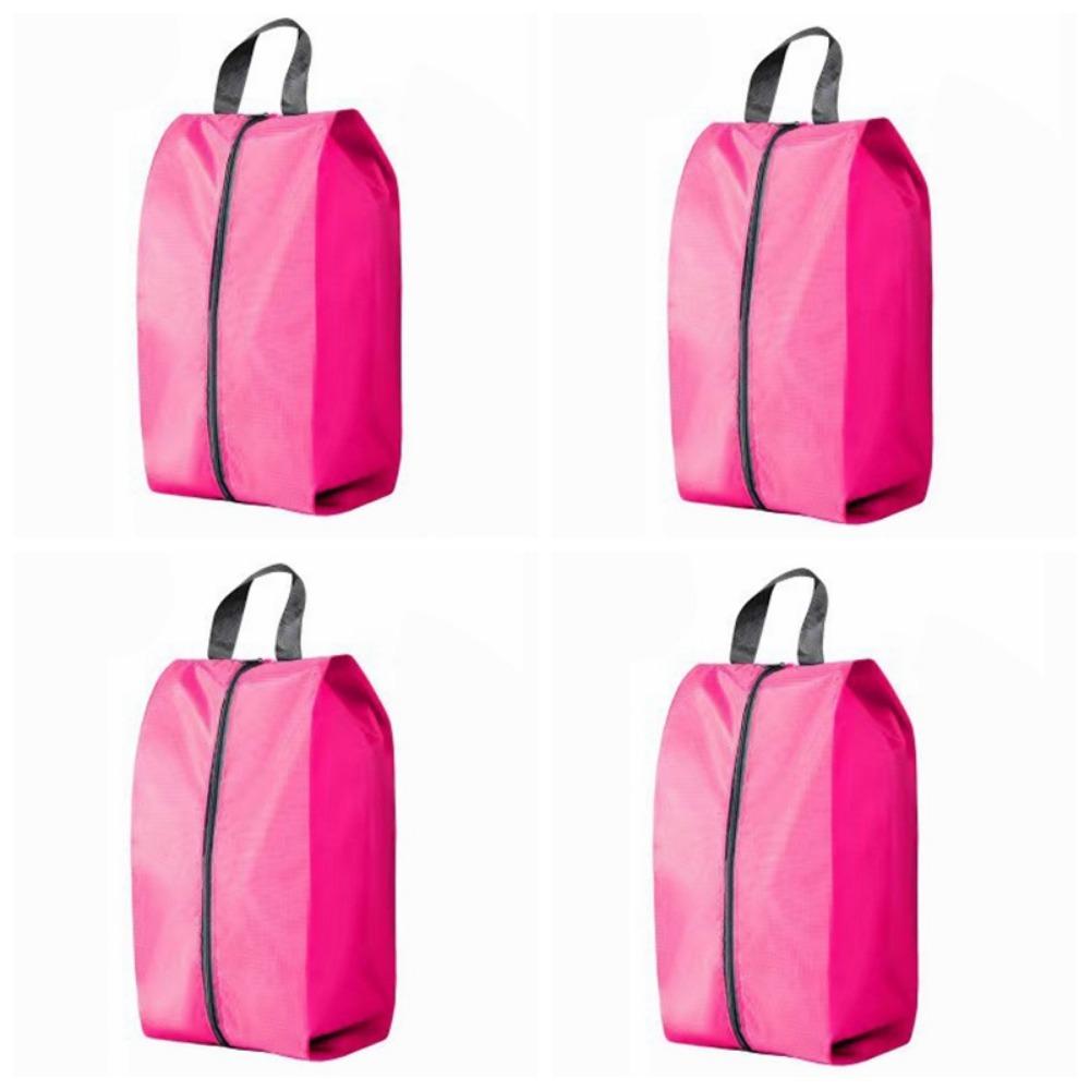 4Pcs Waterproof Shoe Storage Bag Foldable Travel Storage Case Dust-proof Sneaker Bag Unisex