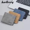Baellerry Мужские короткие кошельки Повседневный дизайн Визитница Модный кошелек для денег