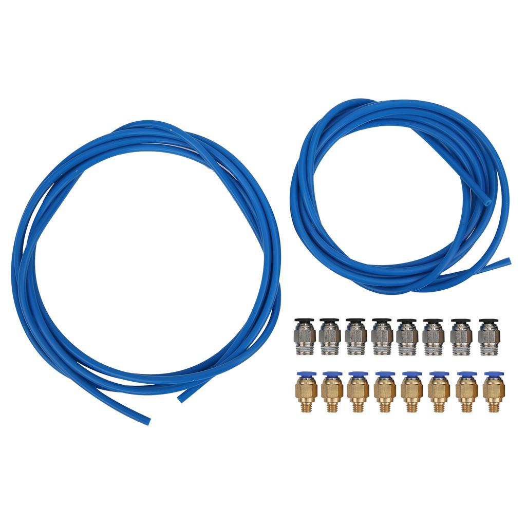 PTFE трубка для 3D-принтера, пневматические фитинги PC4-M6 PC4-M10 для Creality Ender 3