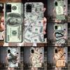 U.S. Dollar Money Phone Case For Samsung Galaxy S6 S7 S8 S9 S10 S21 S22 Plus Ultra Soft Black Phone Cover
