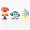 9pcs/set Inside Out Intensa Mente Vice Versa Joy Sadness Anger Disgust Fear Action Figure Cartoon Doll Collection PVC Model
